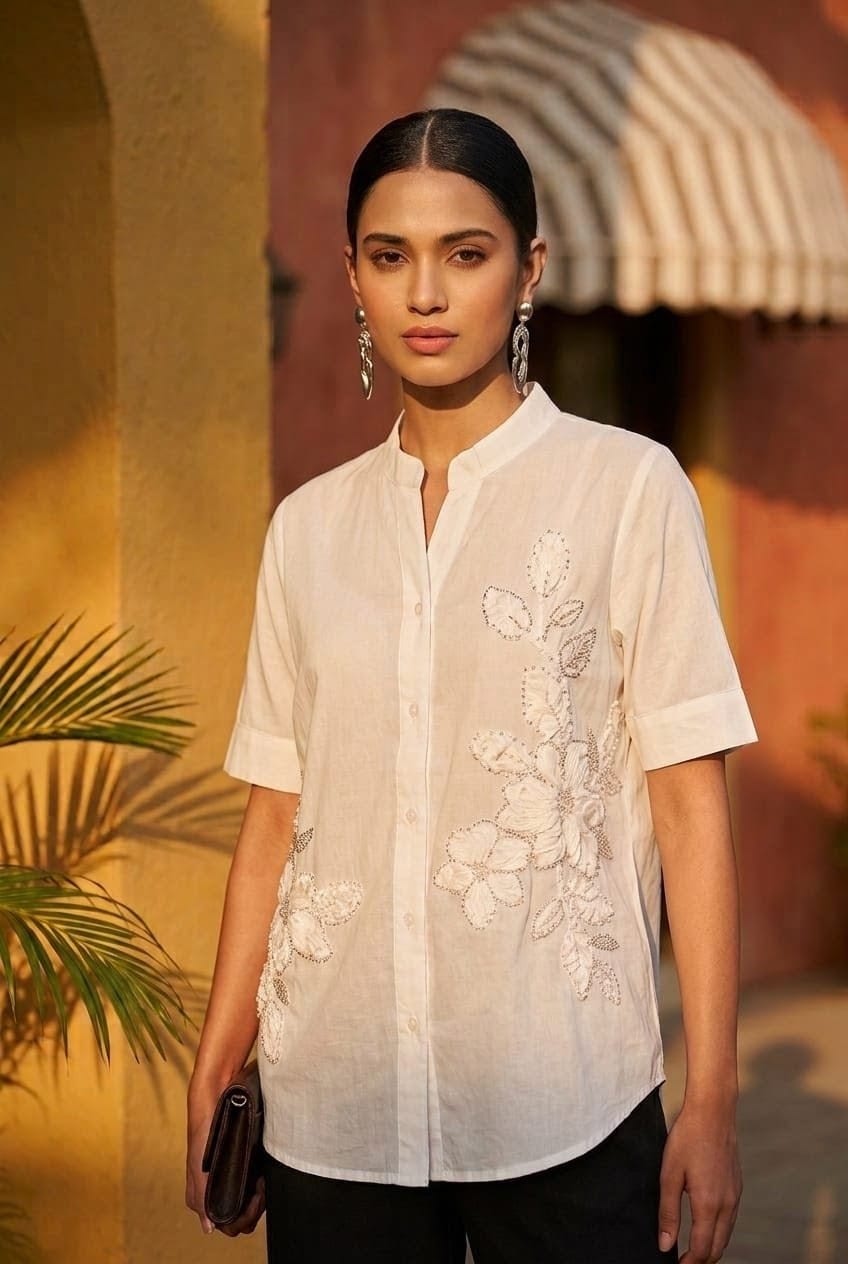 Aurelia Spring Bloom White Tops