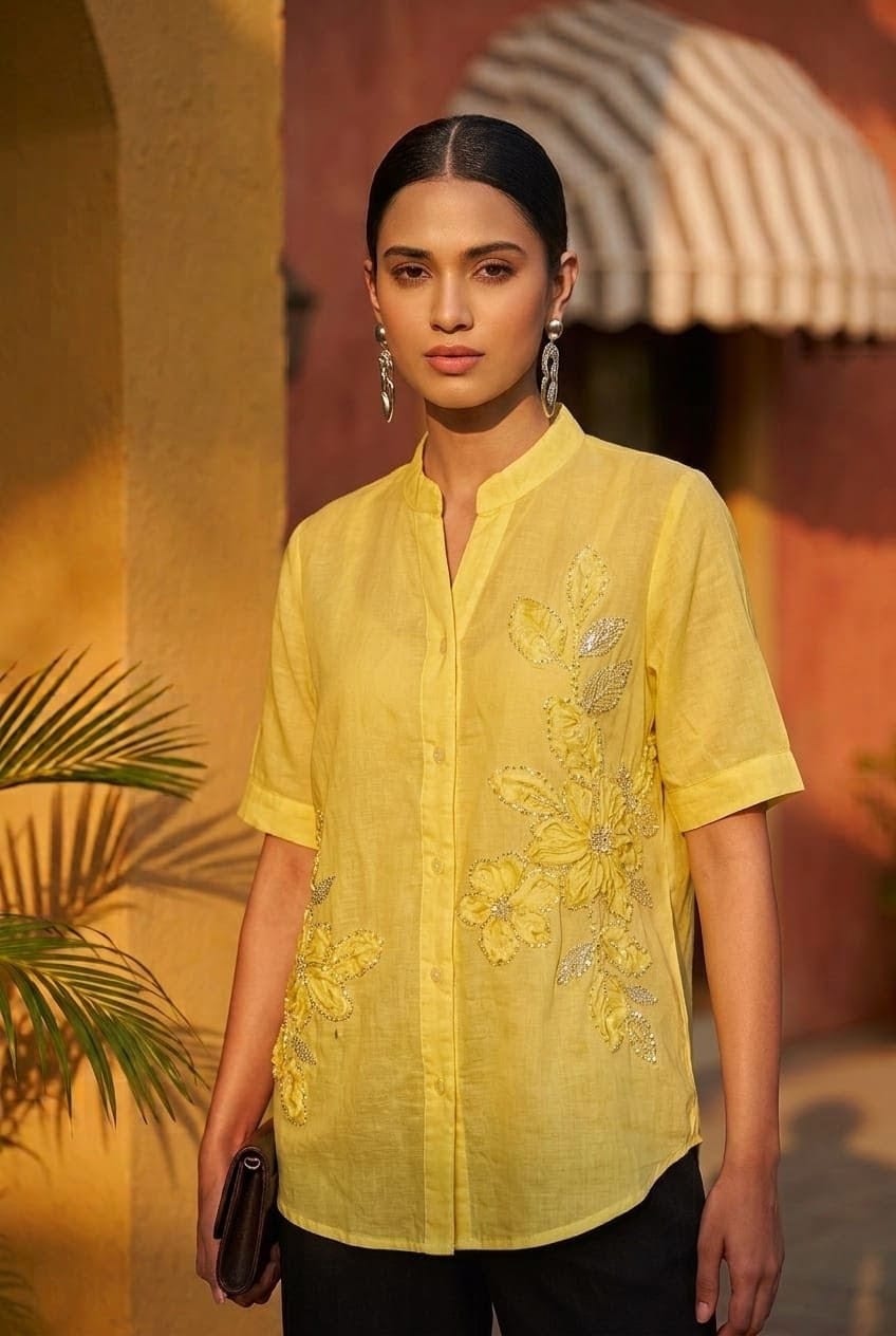 Aurelia Spring Bloom Yellow Top